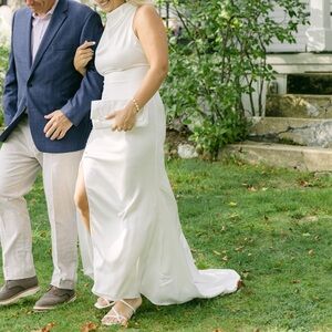 Elliatt Ivory Gown Rehearsal Dinner or Wedding Dress